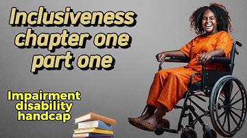 inclusiveness chapter 1 part 1