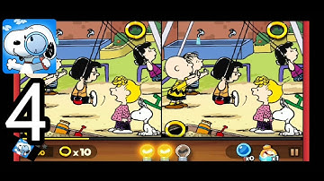 Snoopy Spot the Difference - Gameplay Walkthrough Part 4 (iOS, Android)