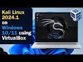 Install Kali Linux on Virtual Box | Kali Linux 2024.1 | VM Kali Linux Download
