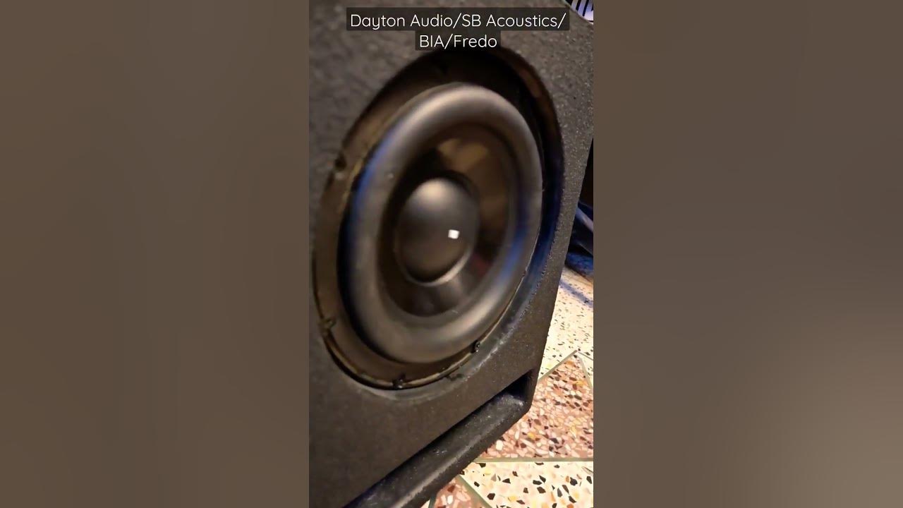 8 inch Tight Bass Enclosure | SB Acoustics/BIA/Fredo/Dayton Audio Subwoofer