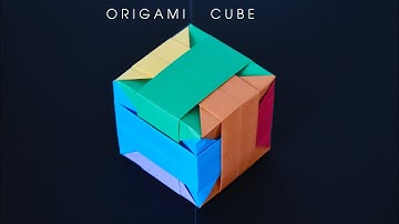 Modular Origami - Cube (Tomoko Fuse)