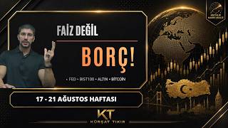 Fed Tutanakları Ve Borç Korkusu: Altın, Bitcoin, Petrol, Bist 100 17 - 21 Ağustos