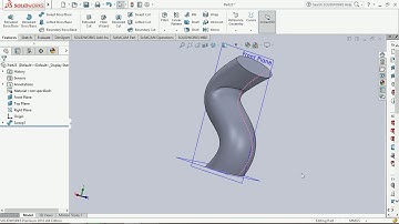 Sweep-SolidWorks 2016 basic tutorial for beginners
