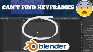 Keyframes Missing in Blender  😱 3 Solutions