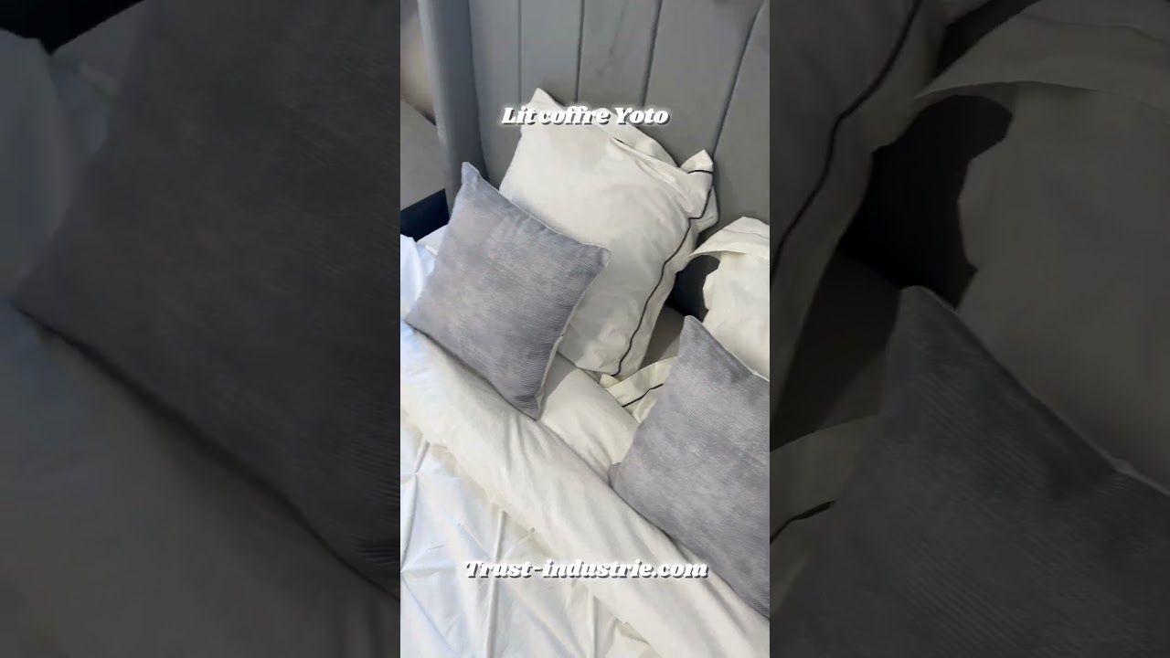 Lit Yoto en velours à partir de 849€ 🛏️✨ 
