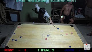 8K PRIZES - FINAL 8  - GAME 2 - JUSTIN VS RONNY - RACE 2 - HARI NG SELDA S2 - SILATAN EDITION screenshot 1
