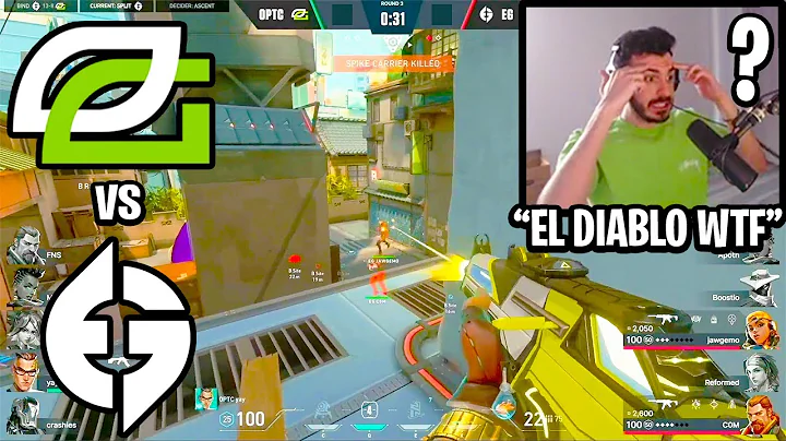 TARIK REACTS TO OpTic Gaming vs Evil Geniuses - HIGHLIGHTS - VCT 2022 - NA - Main Event | VALORANT