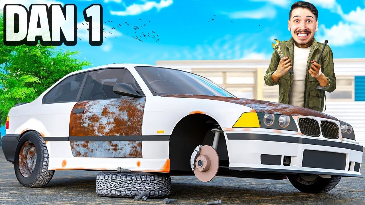 POPRAVIO SAM BMW-A I MORAM DA PREŽIVIM U ŠUMI! - Mon Bazou Dan 1