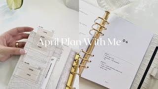 April Agenda Updates and Setting Up my A6 Beige Croco | MadyPlans