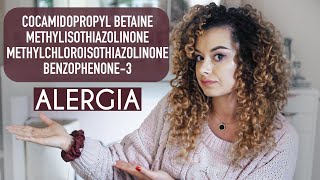 UCZULENIE NA SKŁADNIKI  Wypadanie włosów kręconych, świąd, łupież | Curly Madeleine