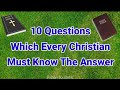 Quiz biblique gnral  10 questions et rponses tonnantes partie 1