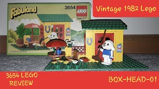 Lego Fabuland Counrty Cottage Set 3654 1982