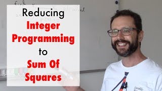 Reducing Integer Programming to Sum of Squares (ft. Boaz Barak)