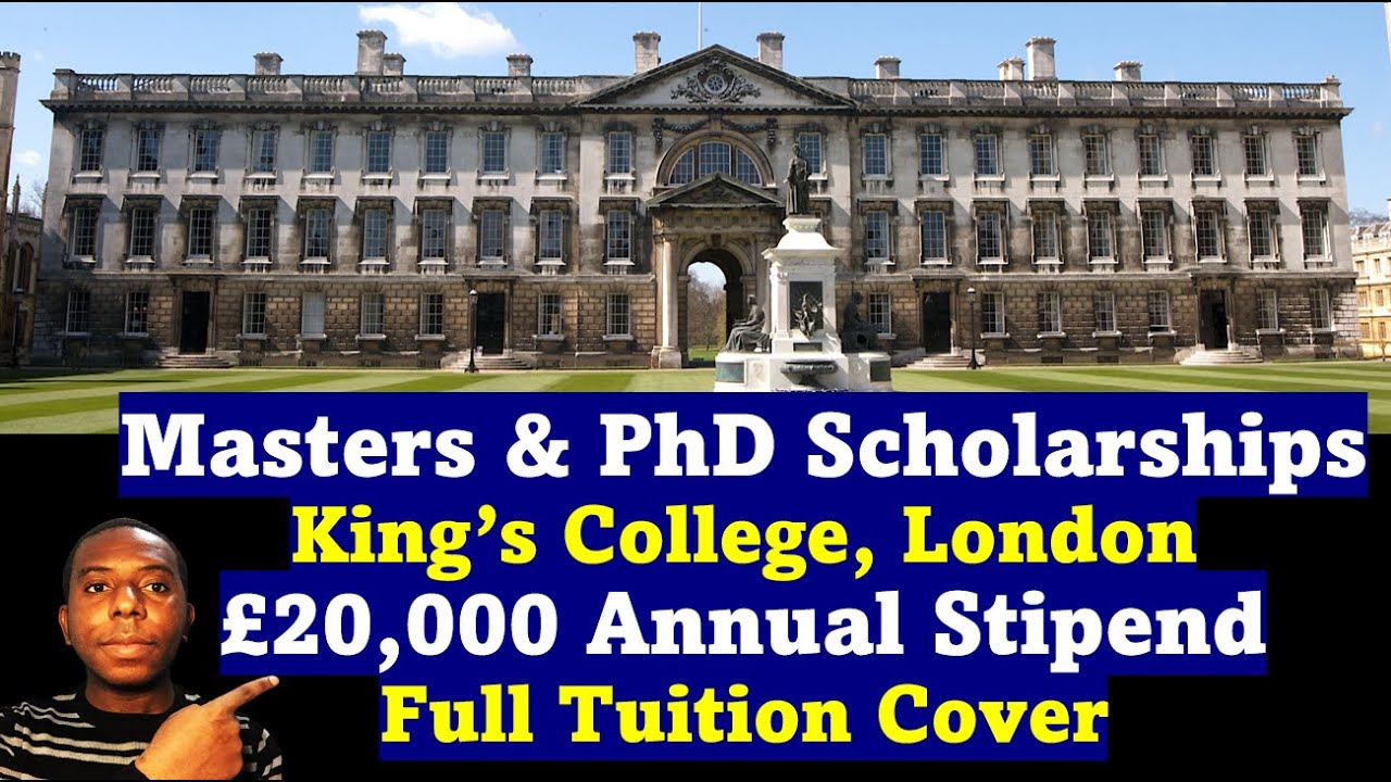 king's college london phd stipend