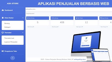 aplikasi kasir/penjualan barang berbasis web php