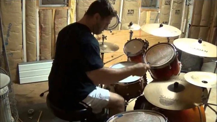 "Black Ice"  Drum Interpretation by Jason Burchfield