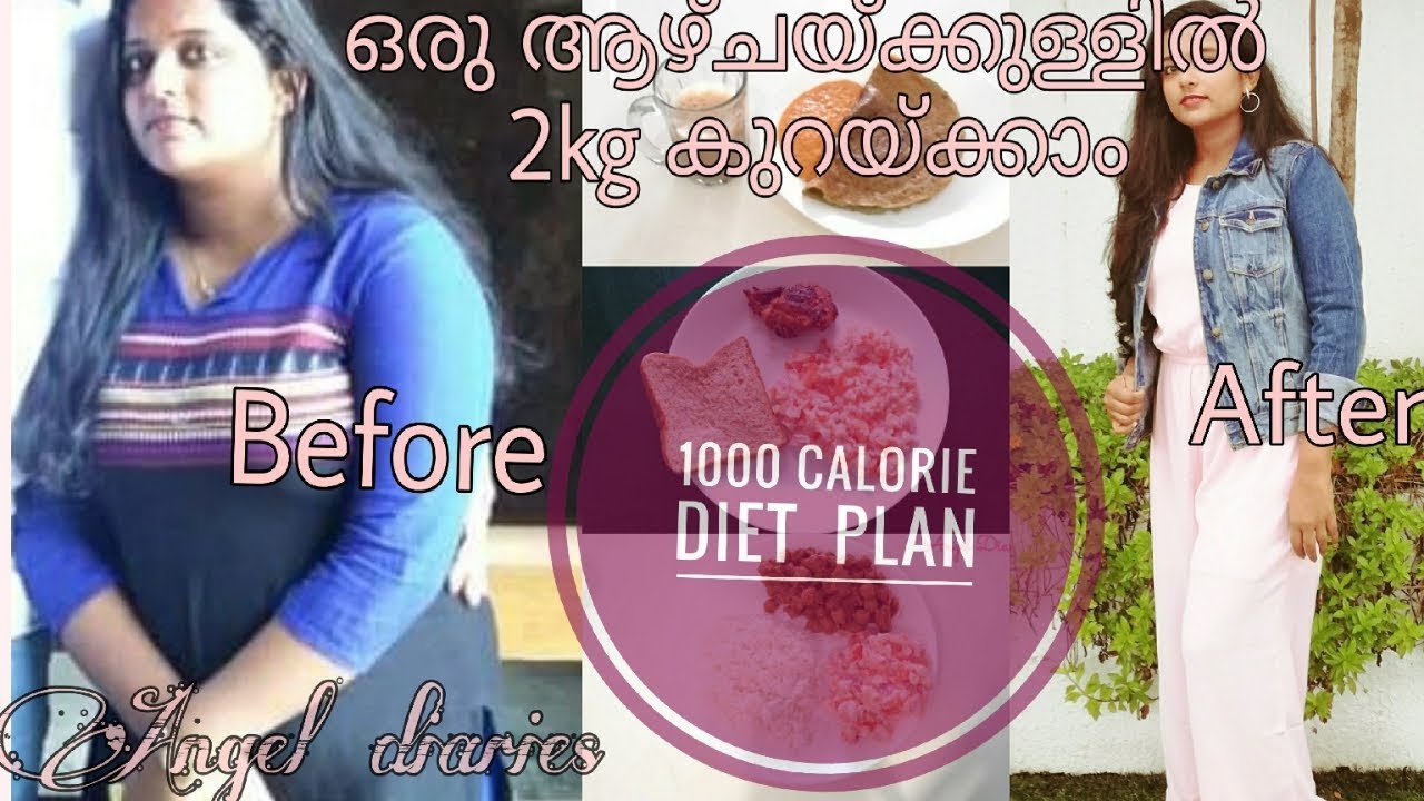 1000 calorie diet plan to lose weight fast ||diet food - YouTube