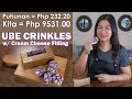 UBE CRINKLES WITH CREAM CHEESE FILLING | PANG NEGOSYO WITH COSTING | Jenny's Kitchen