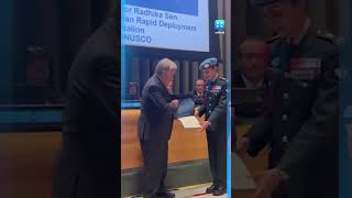Major Radhika Sen Honoured With UN's Military Gender Advocate Award