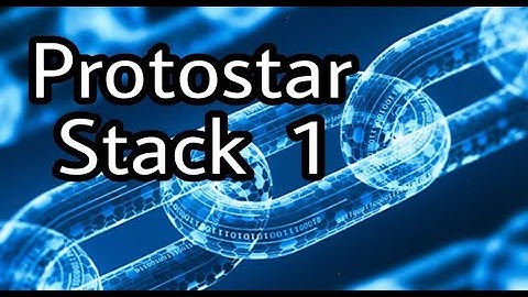 stack1// protostar /exploit development..// writeup