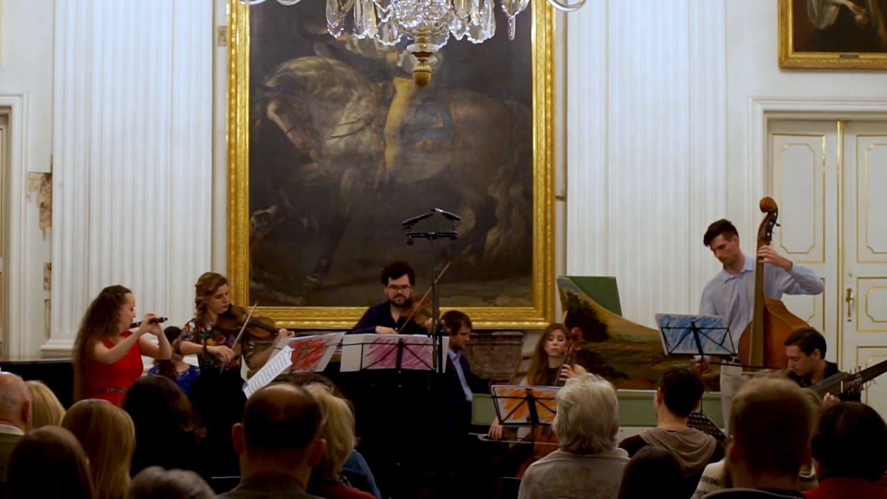 G. B. Pergolesi - Flute Concerto in G major - Michaela Koudelková, Cornu Copiae baroque orchestra