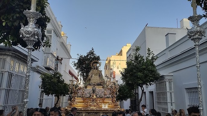Horario e Itinerario Salida Procesional de la Hermandad de la Divina Pastora. Jerez de la Frontera 28 de Septiembre del 2024