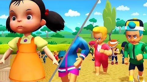 Squid Game Survival Challenge Run challenge  Game play walkthrough #games#newandriodgames#iosgames