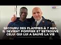 Secouru des flammes à 7 ans, il devient pompier et retrouve celui qui lui a sauvé la vie｜TF1 INFO
