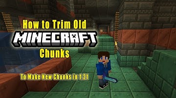 How to Trim Old Minecraft Chunks with MCAselector to Make New Chunks in Update 1.21 - Java Tutorial