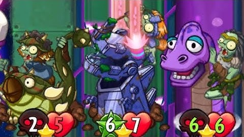 Pvz Heroes Archive 10  Super Brainz Dino-Roar Clutch / 5 vs 20 health   #Raiankure #pvzheroes