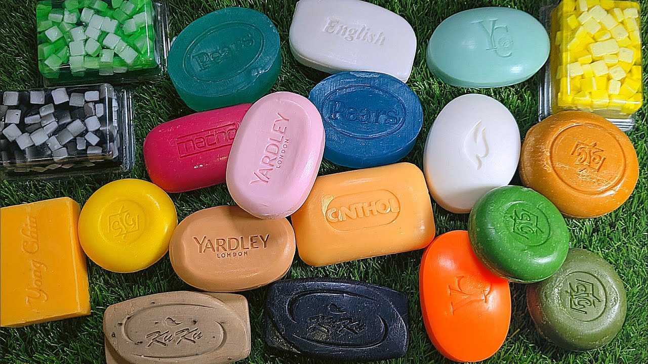 ASMR International Soap opening Haul no talking sound leisurely unpacking soap satisfying videos 