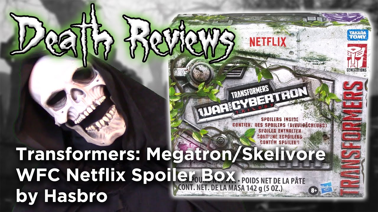 Death Reviews: Megatron & Skelivore - WFC Netflix Spoiler Box - YouTube