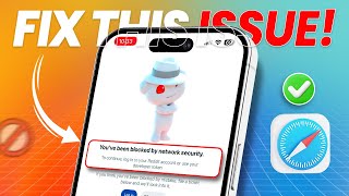 How to Fix "You Have Been Blocked by Network Security" Error on Safari