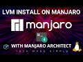 Manjaro sur lvm