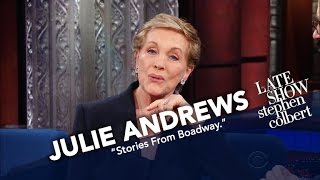 Dame Julie Andrews Makes A Grand Return To The Ed Sullivan Theater Stage