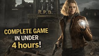 FULL GUIDE TO COMPLETING RESIDENT EVIL REQUIEM UNDER 4 HOURS (No HEALING or BLOOD COLLECTOR)