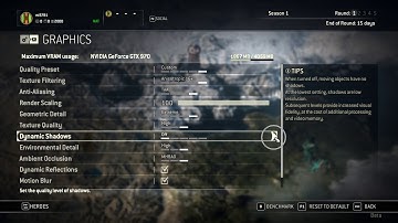 How To Enable Dynamic Shadows In For Honor