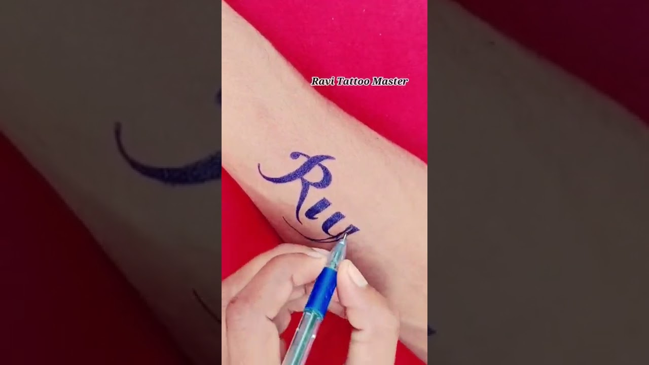 Riya Name Tattoo  Riya name tattoo By NK Tattoozz for any enquiry about  tattoo plz Contact 91438118889423655340  By NK Tattoo Studio  Facebook