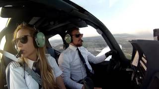 Landing RWY 13 LELL Birds on final - Socata TB9