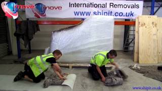 Packing a Steinway Concert Grand Piano