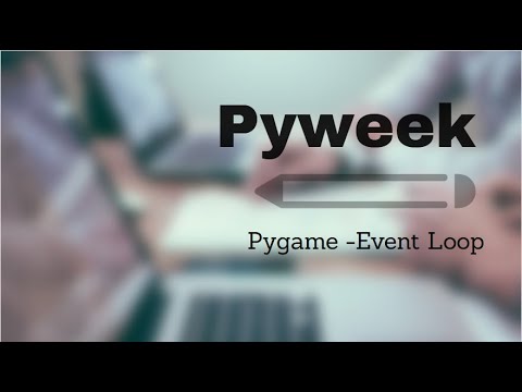 Pygame - event