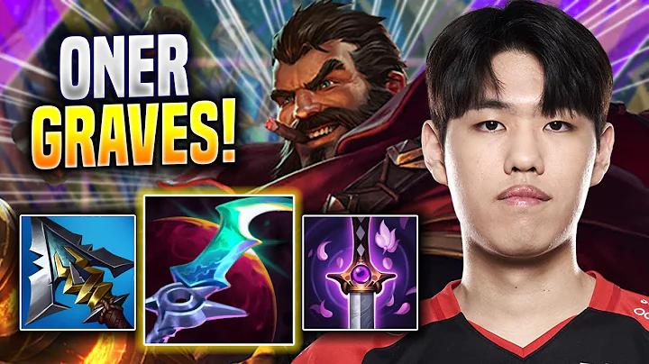 ONER DESTROYING WITH GRAVES! - T1 Oner Plays Graves JUNGLE vs Nidalee! | Season 2022