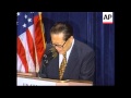 USA - Jiang Zemin addresses business groups