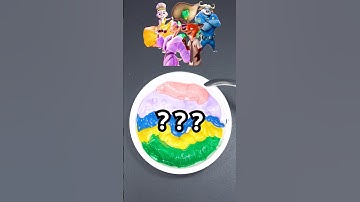 Zootopia Color Mixing | Guess The final Color #zootopia2 #colormixing #satisfying #colorfulslimeasmr