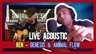 PAKISTANI RAPPER REACTS to Ren – Genesis & Animal Flow (Live Acoustic)