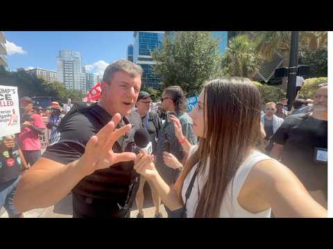 Protest Erupts Outside GOP Midterm Convention (Dallas, Texas)