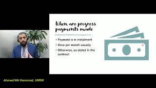 Progress payments under Act - Wk7:Station 4