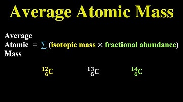 Average Atomic Mass Practice Problems