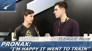 Pronax Im Happy It Went To Train - Eleague Major