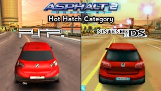 Asphalt: Urban GT 2 PSP vs DS Comparison - Hot Hatch Category